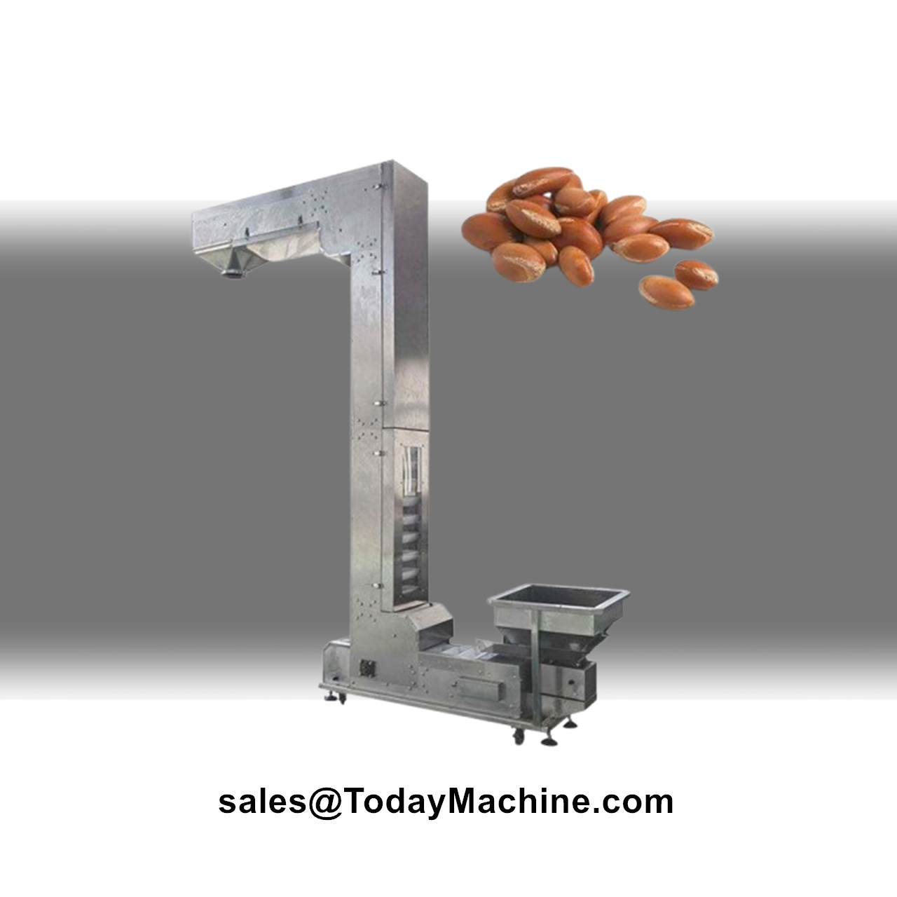 Food Z - Elevatory korbowe typu Z ze stali
