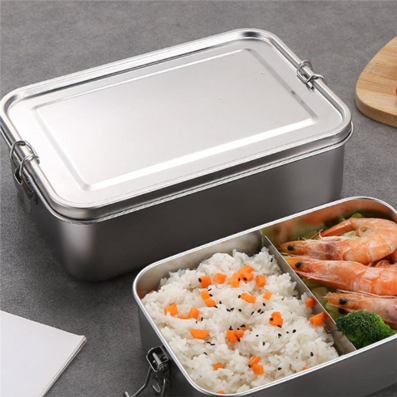 Food Snacks For School - AEE2 - Stalowy pojemnik na lunch