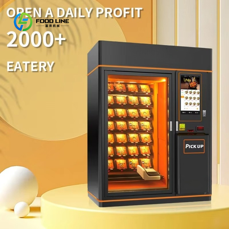 Food With Snacks - Automat do sprzedaży na gorąco dostosowywanych