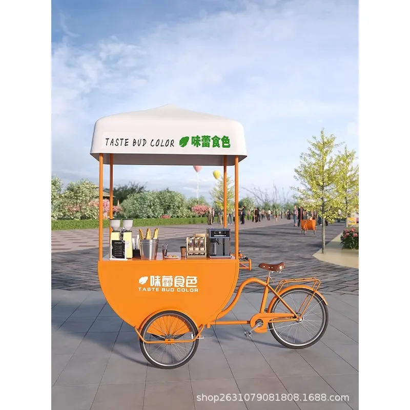 Food With Snacks - Mobilny wózek gastronomiczny na zewnątrz, food