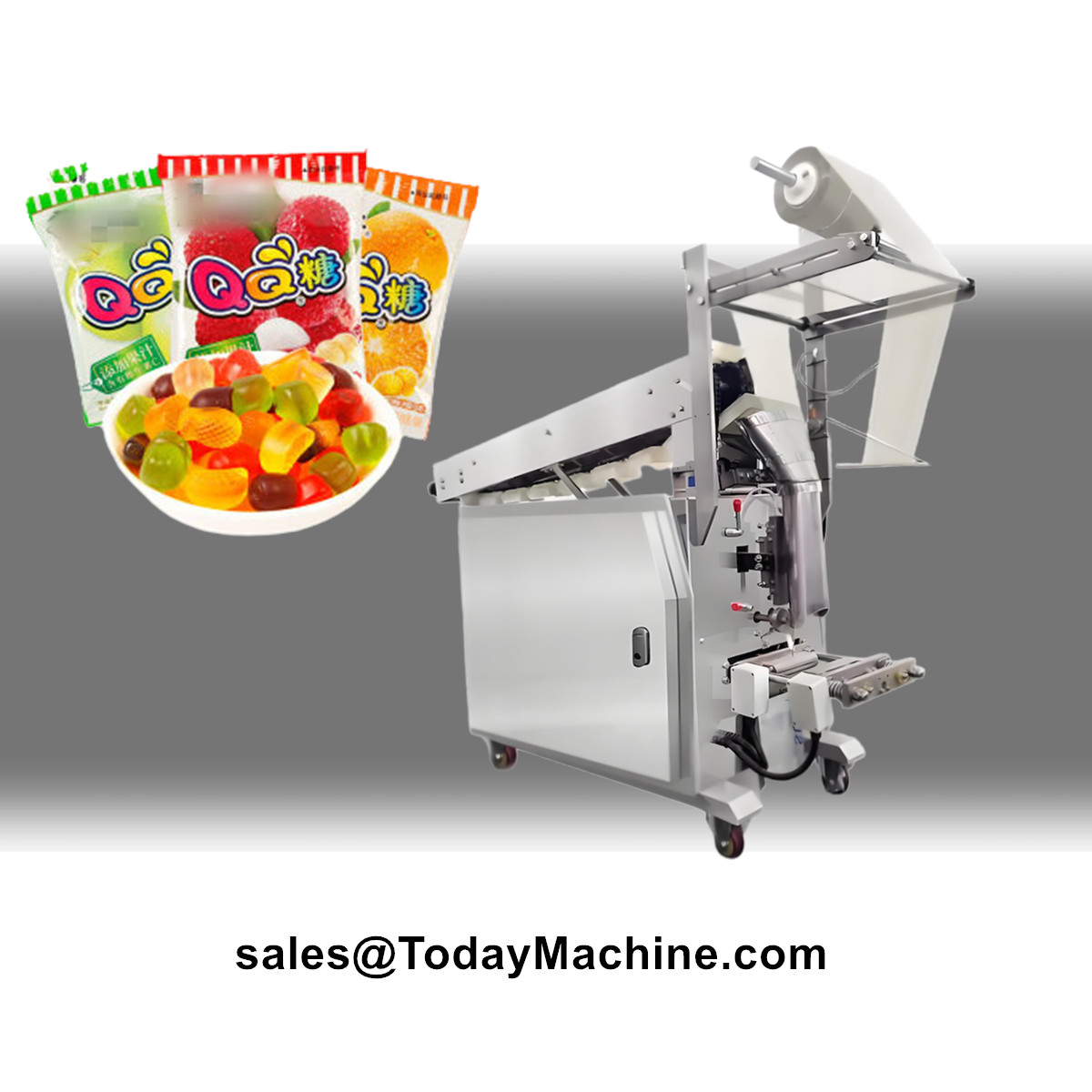 Mixed Seed Snack - Automatyczna mała pionowa maszyna pakująca na