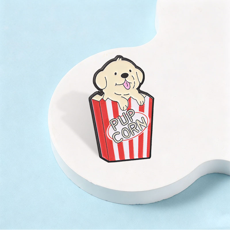Przypinka emaliowana Pupcorn P – Zinc Food Snacks recenzja i cena