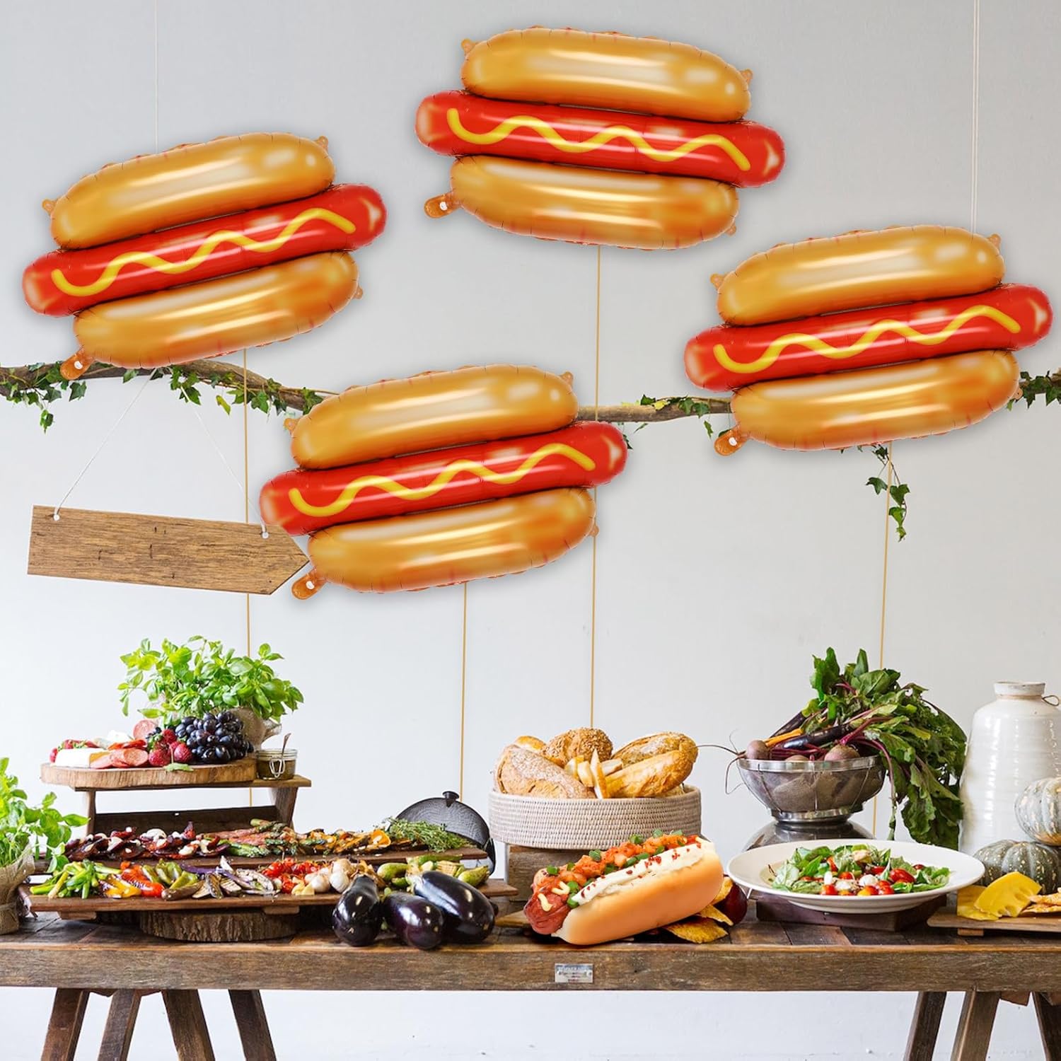 6 szt. Gigantycznych balonów w – Food Giant Snacks recenzja i cena