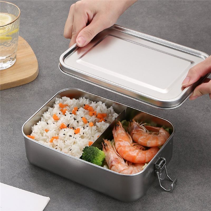 AEE2 - Stalowy pojemnik na lun – Food Snacks For School recenzja i cena