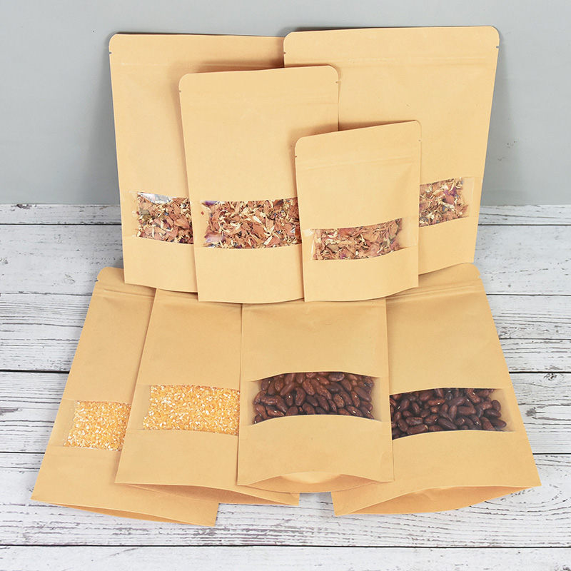 20/50szt Kraft Paper Zip Lock  – Food Z recenzja i cena