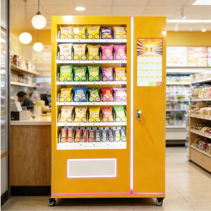 Automat do sprzedaży przekąsek – Food With Snacks recenzja i cena
