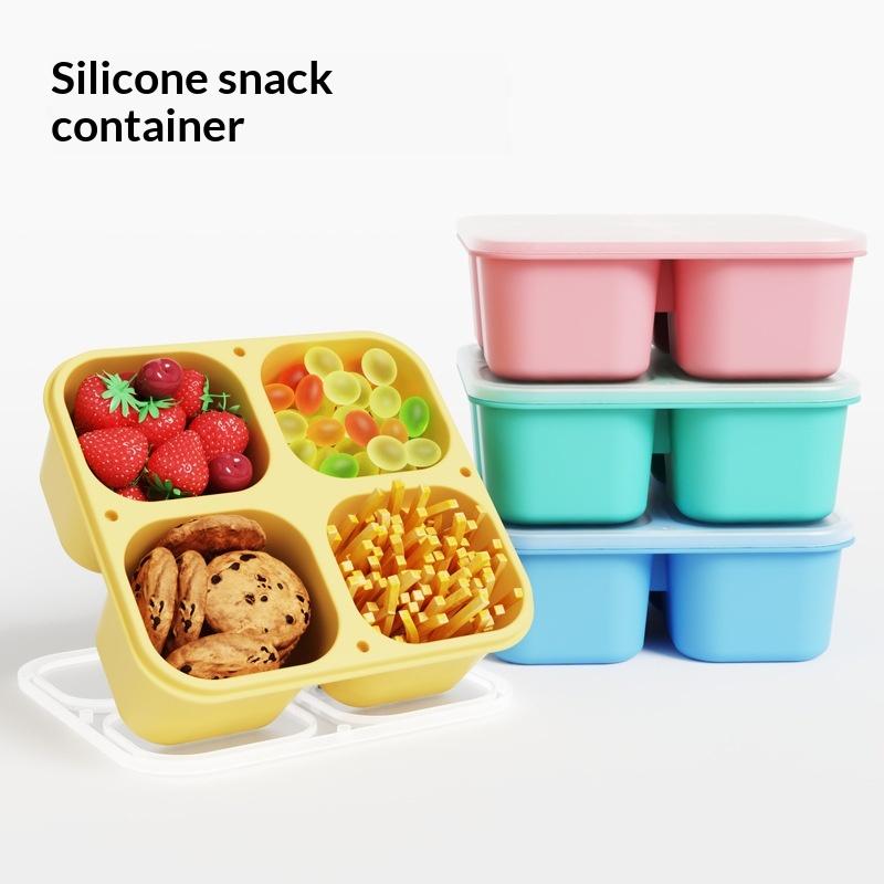 Pojemnik na przekąski z siliko – Food Snacks For School recenzja i cena