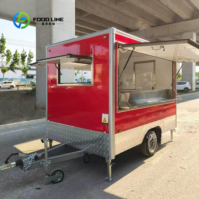 Dostosowywana mobilna przyczep – Food Snacks Restaurant recenzja i cena