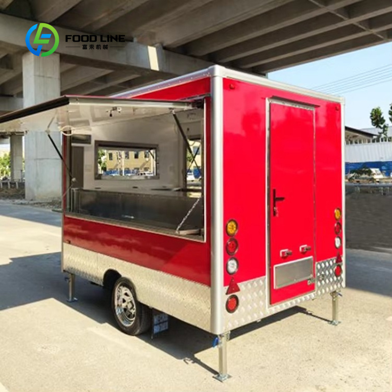 Dostosowywana mobilna przyczep – Food Snacks Restaurant recenzja i cena