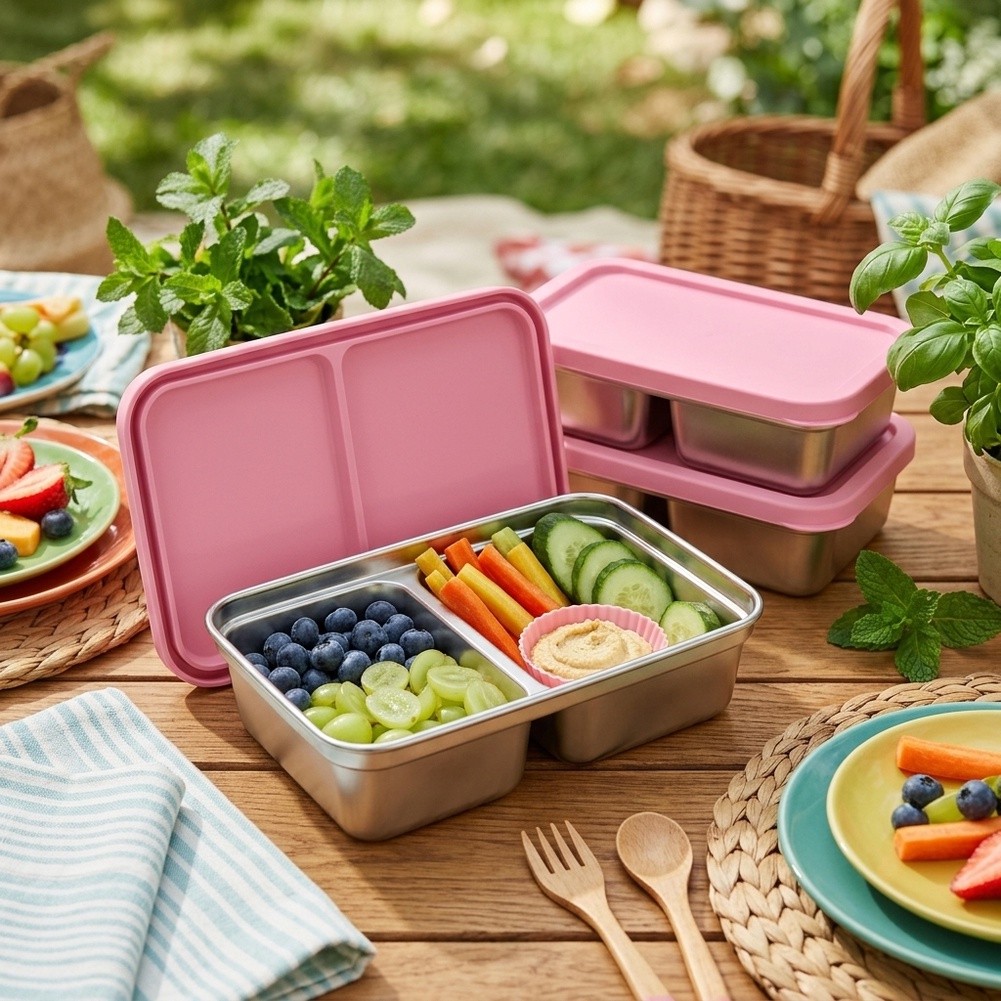 Pojemnik na lunch dla malucha  – Food Snacks For School recenzja i cena