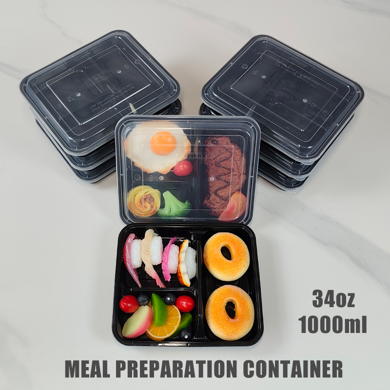 Pojemniki na posiłki z 3 przeg – Food Snacks For School recenzja i cena